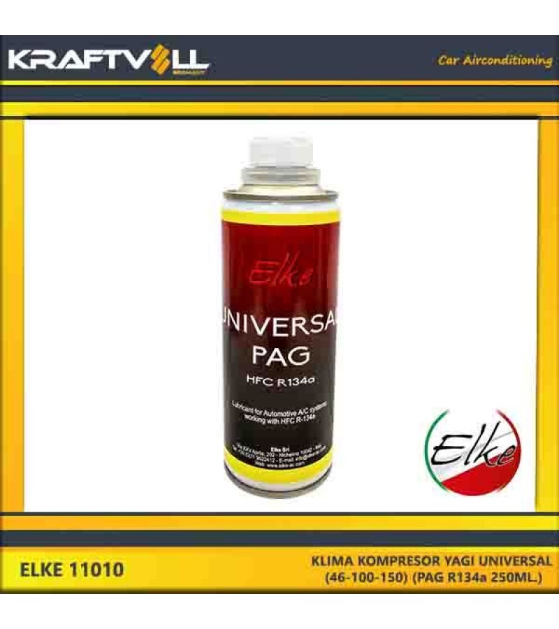 KLIMA KOMPRESOR YAGI UNIVERSAL (46-100-150) (PAG R134a 250ML.)(İTALYAN ELKE)