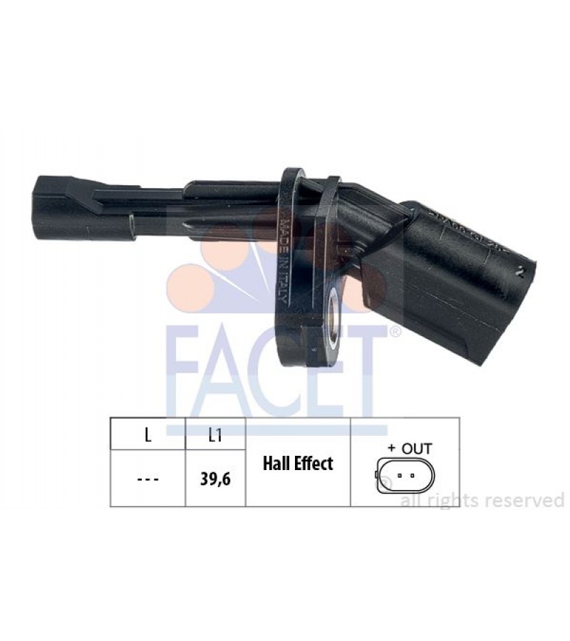 ABS SENSORU ARKA SAG GOLF V OCTAVIA II PASSAT TOURAN 04>11