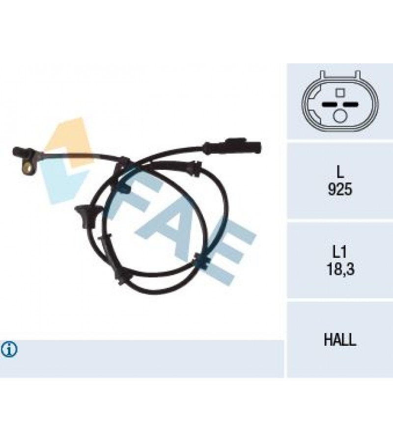 ABS HIZ SENSÖRÜ ARKA SAG-SOL- C1-107-108-AYGO 05 >