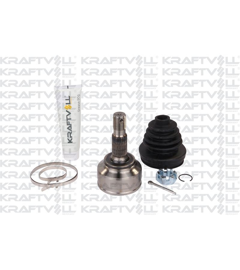 AKS KAFA DIS TAMIR TAKIMI P407 (TEK,TARAFI FREZE: 28, TEKERLEK TARAFI IC FREZE: 34, CONTA CAPI: 58,5 MM, UZUNLUK:148 MM) 1,6HDI 1,8 / 2,0 04>