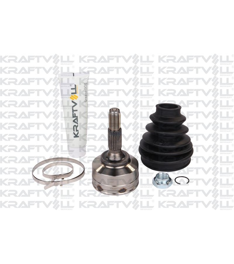 AKS KAFA TAMIR TAKIMI P206 (TEKERLEK TARAFI DIS FREZE: 21 DIS, TEKERLEK TARAFI IC FREZE: 22 DIS, CONTA CAPI: 48MM, UZUNLUK:140,5MM) TU3JP ET3J4 (1,4 8V / 16V) ABSSIZ 98--->