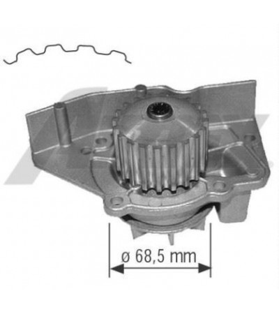 DEVIRDAIM SU POMPASI P306 P306 GTI P406 XANTIA XSARA XU10J4R XU10J4RS 2.0 16V