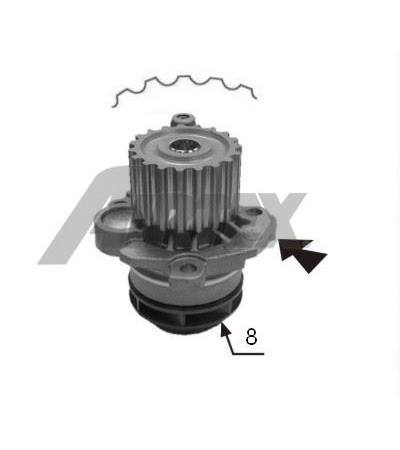 DEVIRDAIM FORD GALAXY 1,9TDCI 00>06 A3 A4 A6 OCTAVIA SUPER B BEETLE GOLF IV PASSAT CC SCIROCCO SHARAN SCIROCCO 1,9TDI / 2,0TDI AVF AVM BKD CBAB CBBB AWX AJM ATJ ATD