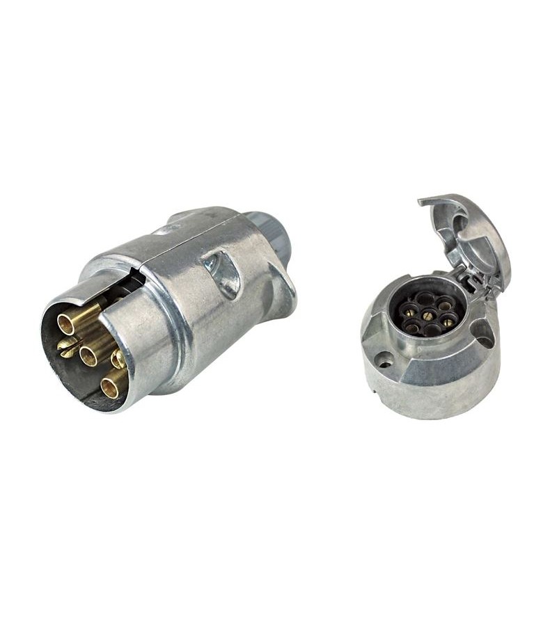 12V-5LI RÖMORK FISI+PRIZI TAKIM (METAL)