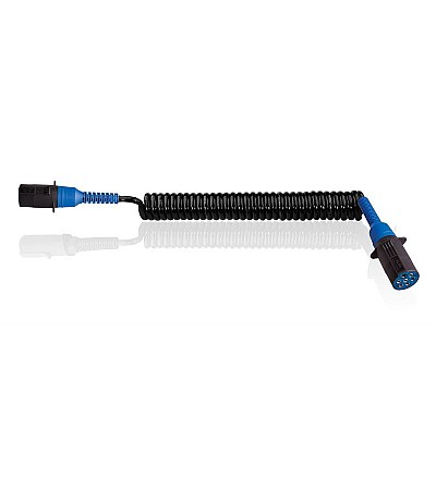 24V KABLOLU PLASTIK ROMORK FISI N TIP PLASTIK YAY KORUMALI (1x1,5MM2 + 6×1MM2) 4,50MT
