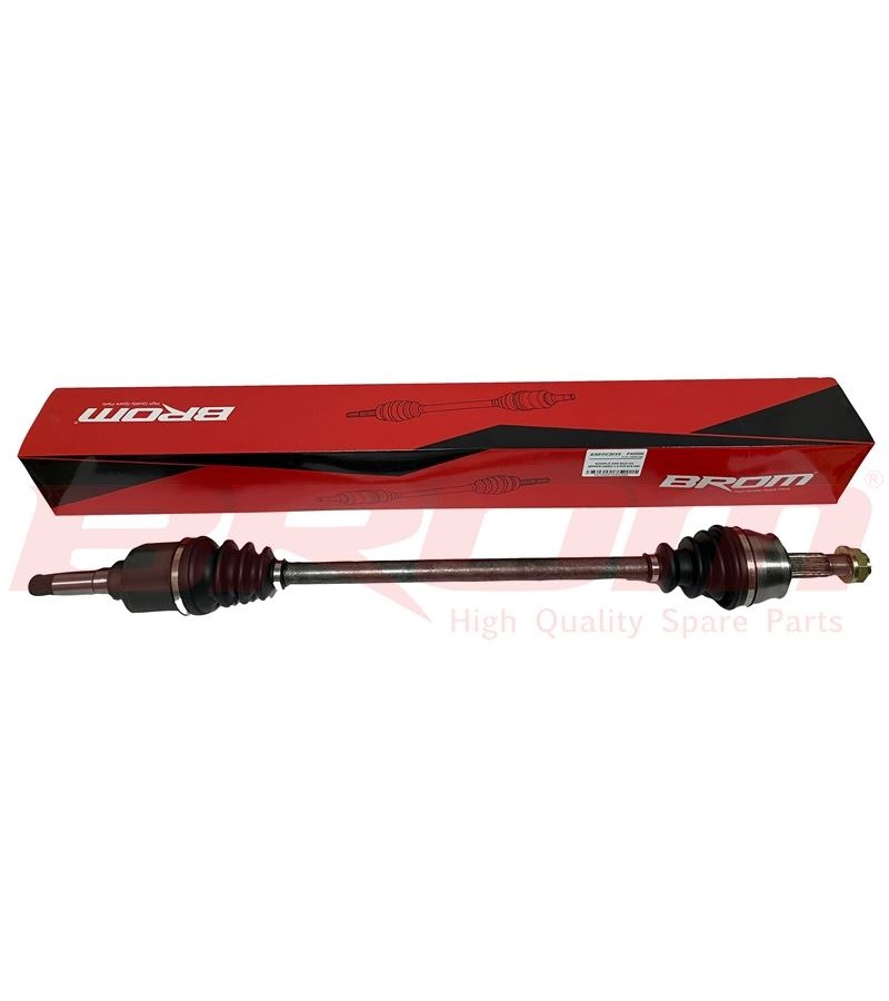 AKS SAG KOMPLE (DIS FREZE: 25, D1:80 MM, IC FREZE: 22, D2:75 MM, UZUNLUK: 887 MM) NEMO BIPPER 1,4HDI 879 MM