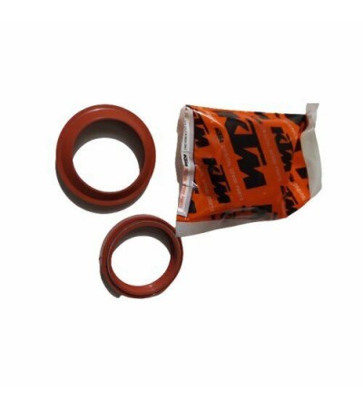 90101000010 KTM DUKE MODELLERİ ÖN AMORTİSÖR KEÇELERİ TURUNCU