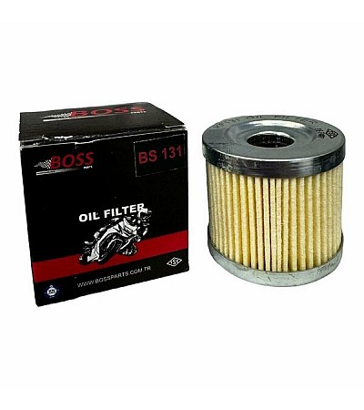 BS131 CF MOTO NK 150 HYOSUNG GT 125-250 GSX-R 125 BURGMAN 200-400 TVS APACHE RTR 150 200 YAĞ FİLTRESİ (BOSS)