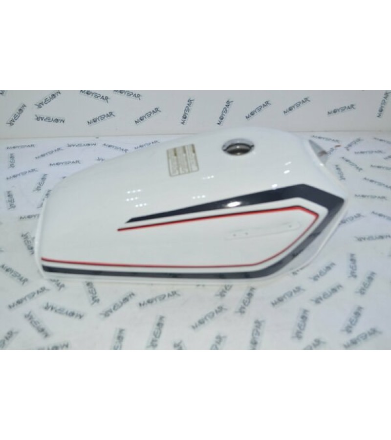 GM-036 CG BENZİN DEPOSU BEYAZ (YAN KAPAKLI)