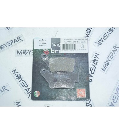 431-179 BRENTA ORGANIK FT 3088 KTM DUKE YAMAHA TENERE ARKA FREN BALATASI (VELO)