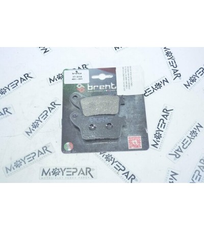 431-251 FT 3114 BRENTA HONDA CBR 600-1000 NC750 ZX-10R ZXR636 GSX-R 600-1000 R1 R6 ARKA FREN BALATASI
