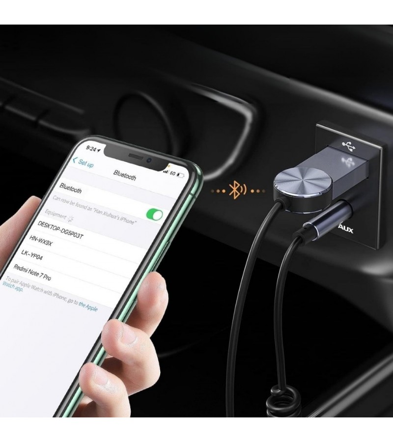 Araba için Bluetooth Aux Alıcısı Wireless Araç Kiti Araba için Bluetooth Aux Alıcısı Wireless Araç Kiti