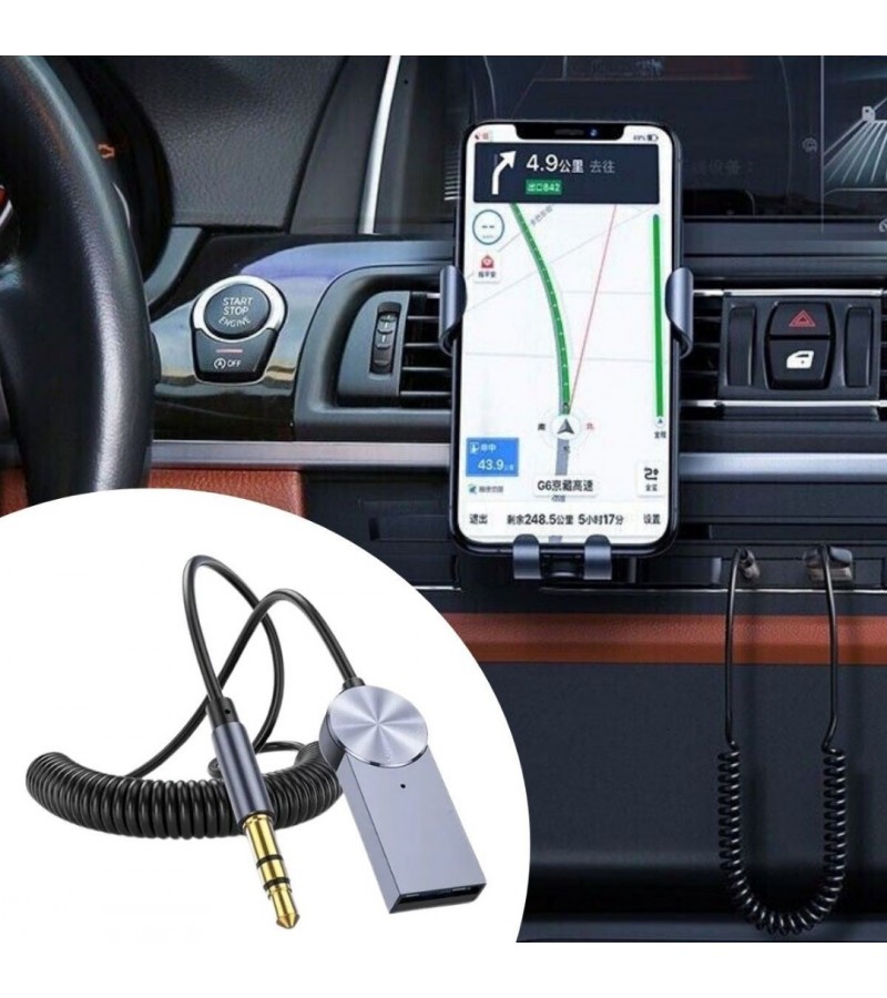Araba için Bluetooth Aux Alıcısı Wireless Araç Kiti Araba için Bluetooth Aux Alıcısı Wireless Araç Kiti