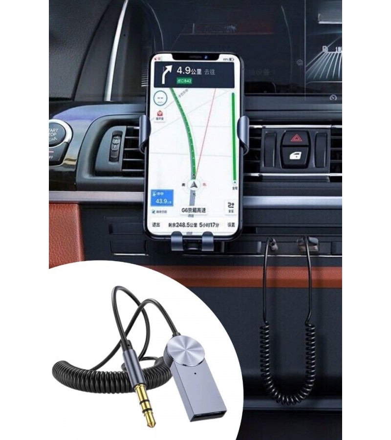 Araba için Bluetooth Aux Alıcısı Wireless Araç Kiti Araba için Bluetooth Aux Alıcısı Wireless Araç Kiti