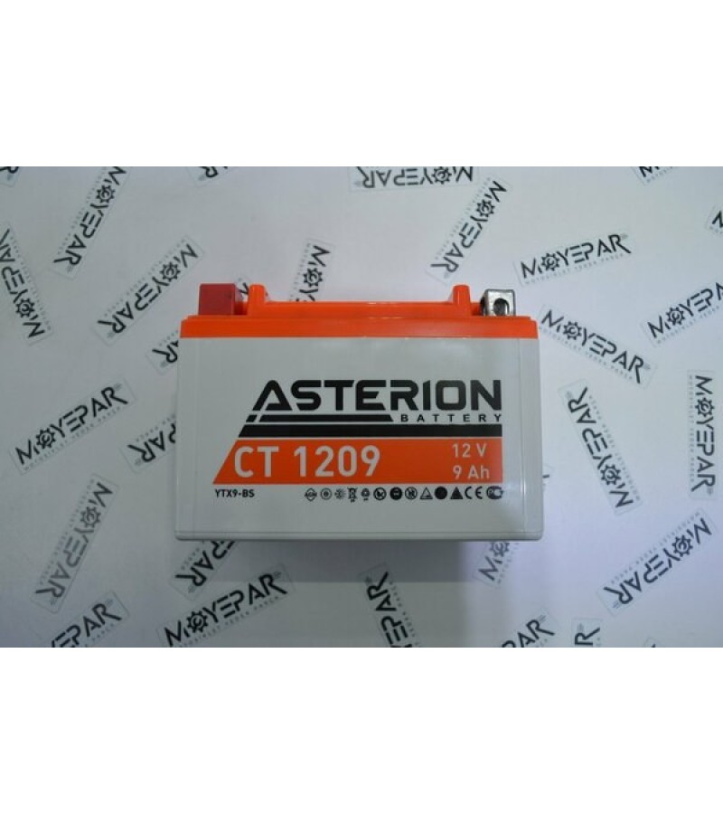 ASTERION BATTERY CT1209 YTX9-BS YATIK AKÜ
