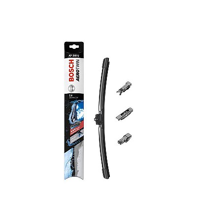 AEROTWIN PLUS TEKLI SILECEK 340 MM (SEFFAF PAKET) AEROTWIN PLUS APARATLI 4 ADAPTOR ILE 10 KOLA UYUMLU
