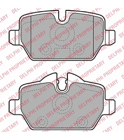 FREN BALATASI ARKA (95 MM) BMW E81 E87 E90 13 SERISI MINI CO OPER 0712
