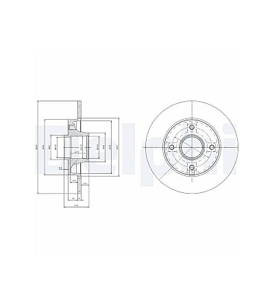 FREN DISKI BOYALIRULMANLI P207 P208 C3
