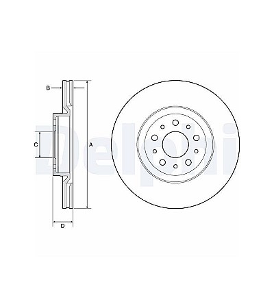 FREN DISKI ON (CIFTLI PAKET) BOYALI (5D 284 MM) EGEA 15
