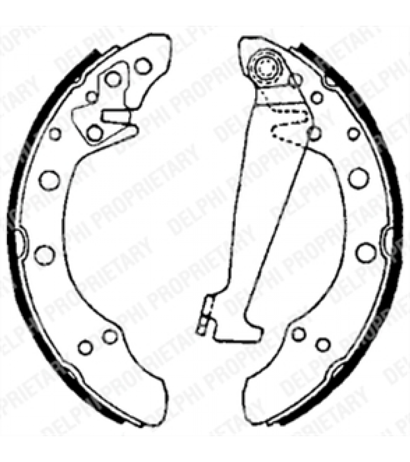 PABUCLU BALATA (200X40MM) CADDY II GOLF III JETTA POLO 94
