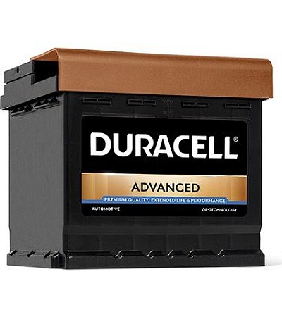 DURACELL AKÜ 44AH 420EN LB1 DÜZ ALÇAK (210X175X175) FORD RENAULT FIAT SKODA VW
