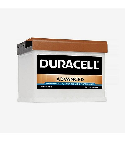 DURACELL AKÜ 63AH 620EN L2 DÜZ (241X175X190) MERCEDES BMW VOLKSWAGEN PEUGEOT

