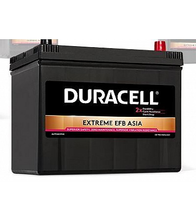 DURACELL AKÜ 55AH 460EN B24 ASIA EFB STARSTOP DÜZ YÜKSEK (238X129X225) MITSUBISH I TOYOTA
