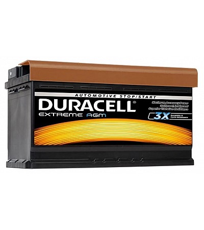 DURACELL AKÜ 80AH 800EN L4 AGM STARSTOP DÜZ (315X175X190) BMW VW AUDI MERCEDES P ORSCHE
