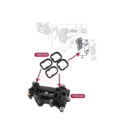TERMOSTAT GOVDESI X6 (F16 F86) (F20)47D16A
