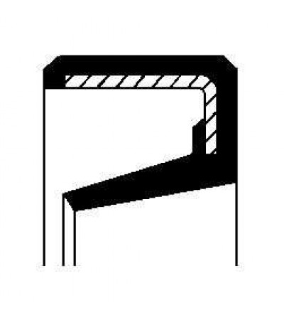 (01016766B) KECE BASLIFSFX27 136.7X115.0X 8.0 70NBR BPW
