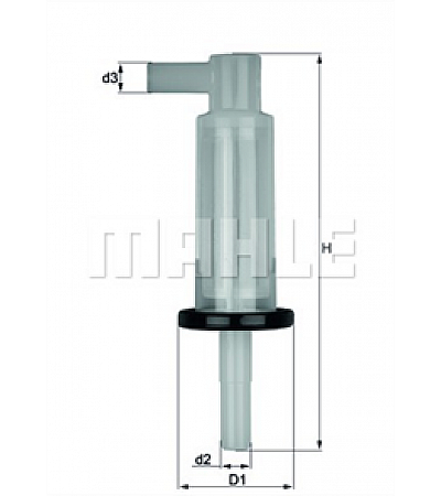 YAKIT FILTRESI MERCEDES 300 D 76/80 200 D 89
