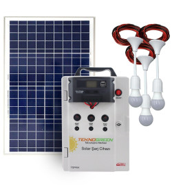 Teknogreen TGP454 Solar Şarj Cihazı
