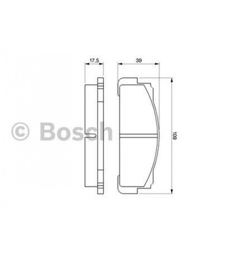 DISK BALATA ON FIAT TOFAS 131 DKS
