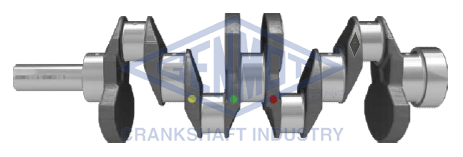 KRANK MİLİ HYUNDAI H100. H2600 2.6L D4BB TC TCI KAMYONET turbo 97-04 DÖVME ÇELİK