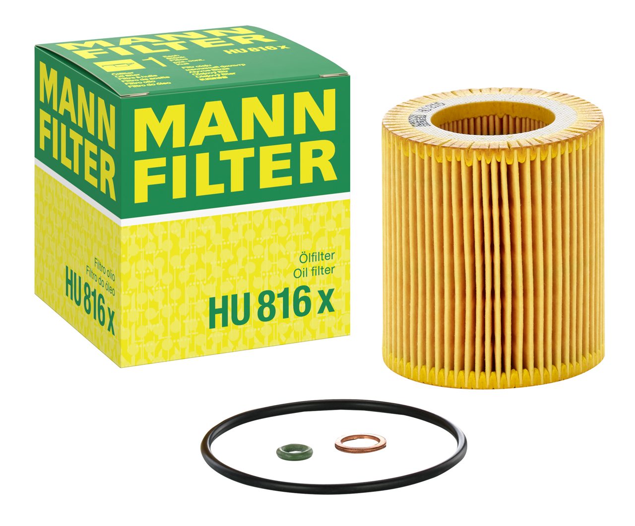 Mann-Filter HU 816 X Yağ Filtresi - BMW 1/3 Serisi
