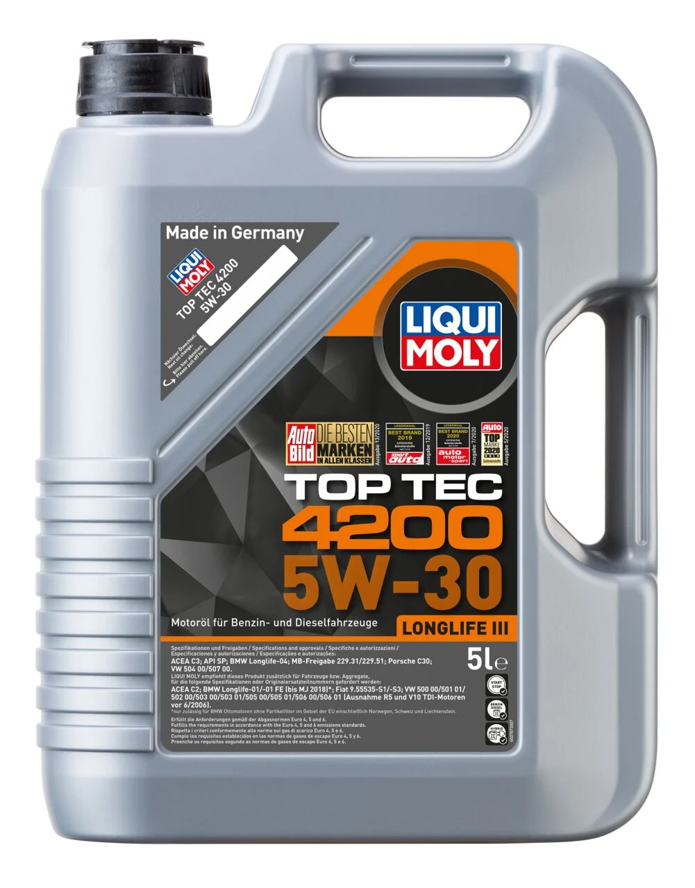 Liqui Moly Top Tec 4200 5W-30 Motor Yağı 5 Litre