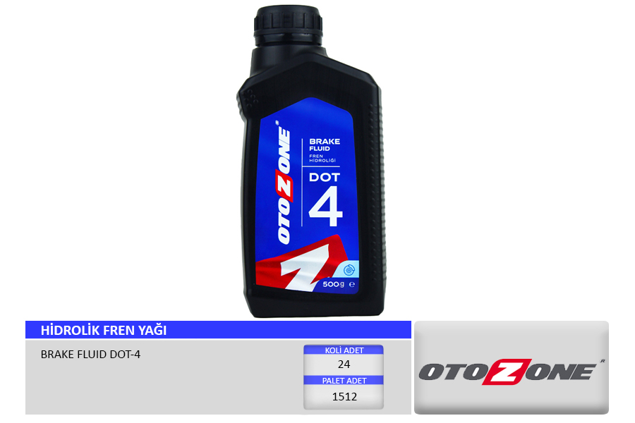 HİDROLİK FREN YAĞI DOT-4 500g