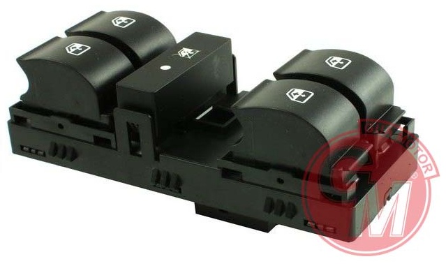 CAM ANAHTARI KUMANDA GRUBU ÖN SOL FİAT DOBLO (12FİŞLİ) ÇERÇEVESİZ