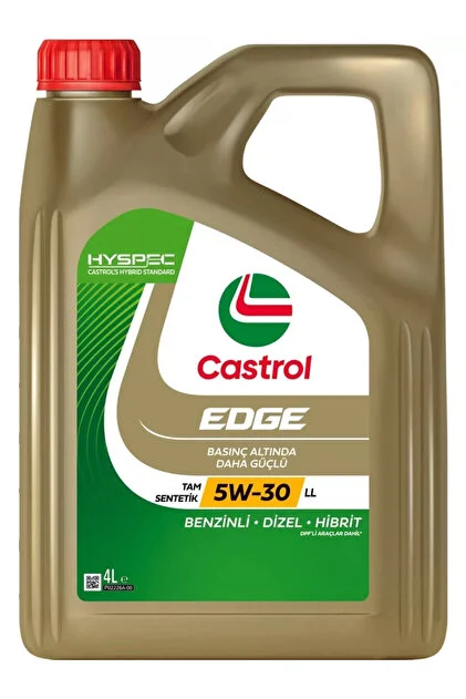 Castrol EDGE 5W-30 LL Motor Yağı 4 Litre
