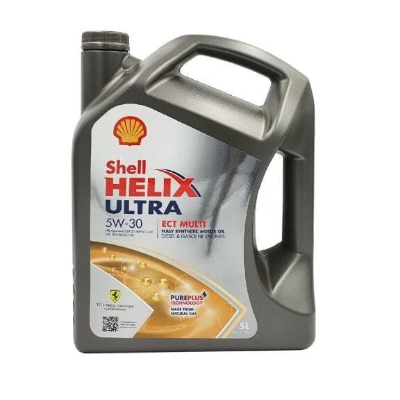 Shell Helix Ultra ECT C3 5W-30 Tam Sentetik Motor Yağı 5 Litre