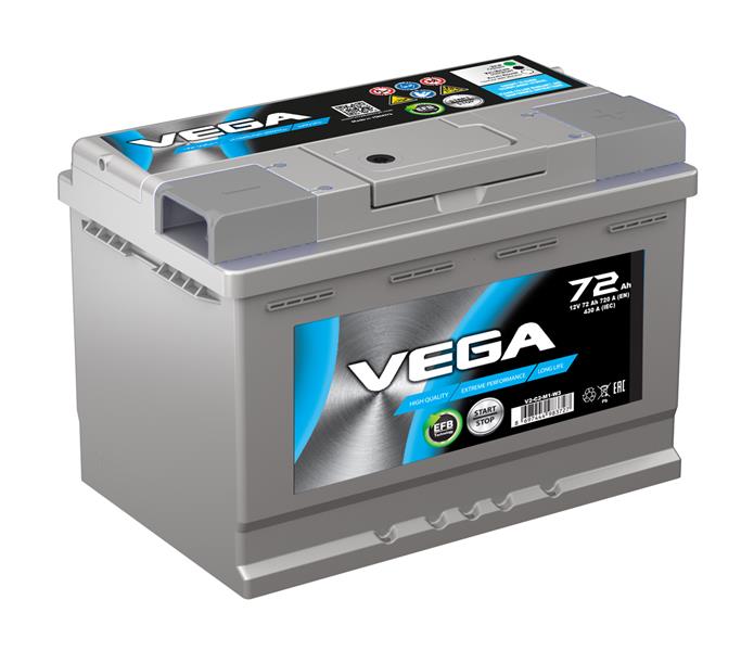 AKÜ 72 Ah START STOP EFB L3 (175x278x190)